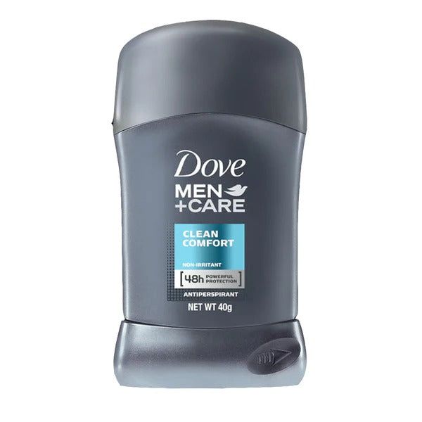 Dove Men + Care Clean Comfort Anti-Perspirant Deodorant Stick 48H, 40g - Vitamins House Dove Men + Care Clean Comfort Anti-Perspirant Deodorant Stick 48H, 40g - Vitamins House