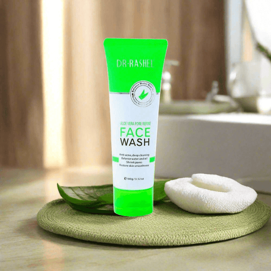 Dr.Rashel Aloe Vera Pore Refine Face Wash 100G - Vitamins House