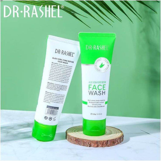 Dr.Rashel Aloe Vera Pore Refine Face Wash 100G - Vitamins House