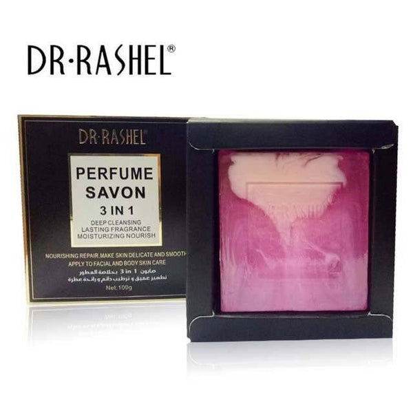 Dr.Rashel Perfume Savon 3 in 1 Soap - 100gms - Vitamins House Dr.Rashel Perfume Savon 3 in 1 Soap - 100gms - Vitamins House