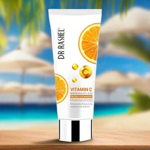 Dr.Rashel Vitamin C Brightening & Anti-Aging Facial Cleanser 80ml - Vitamins House Dr.Rashel Vitamin C Brightening & Anti-Aging Facial Cleanser 80ml - Vitamins House