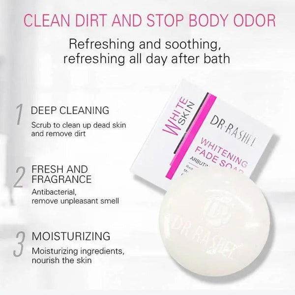 Dr.Rashel Whitening Fade Spot Soap - 100gms - Vitamins House Dr.Rashel Whitening Fade Spot Soap - 100gms - Vitamins House