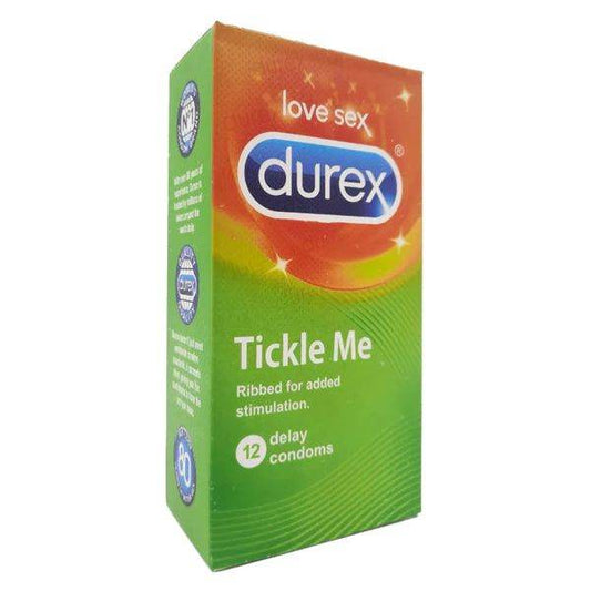 Durex Love Sex Tickle Me (12 Condoms Box) - Vitamins House