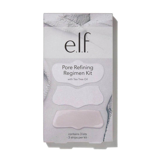 E.L.F Pore Refining Regimen Kit With Tea Tree Oil Contains 3 Kits, 3 Strips Per Kit - Vitamins House