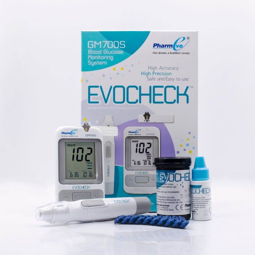 EVOCHECK GM700S BLOOD GLUCOSE MONITORING SYSTEM - ONLY METER - Vitamins House EVOCHECK GM700S BLOOD GLUCOSE MONITORING SYSTEM - ONLY METER - Vitamins House