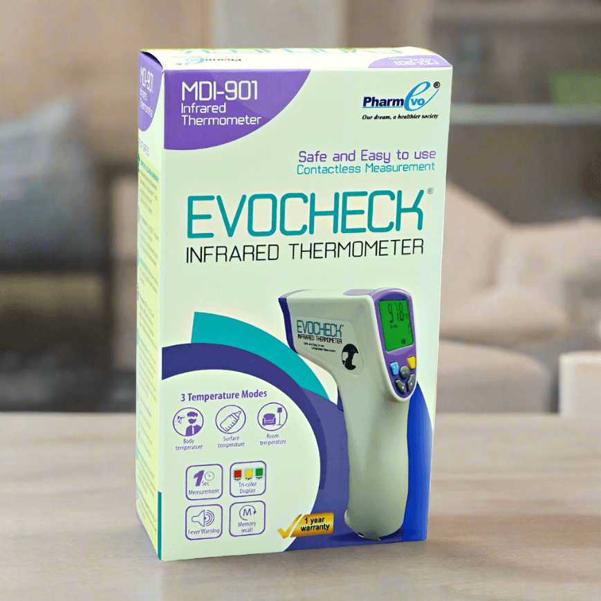 EVOCHECK INFRARED THERMOMETER - Vitamins House EVOCHECK INFRARED THERMOMETER - Vitamins House