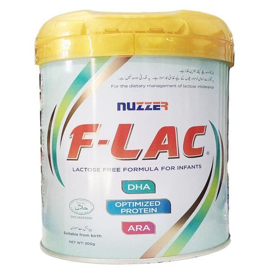 F-Lac Lactose Free Infant Formula, 300g - Nuzzer - Vitamins House