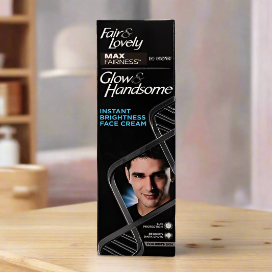 Fair & Lovely Glow & Handsome Instant Brightness Face Cream, 25g - Vitamins House