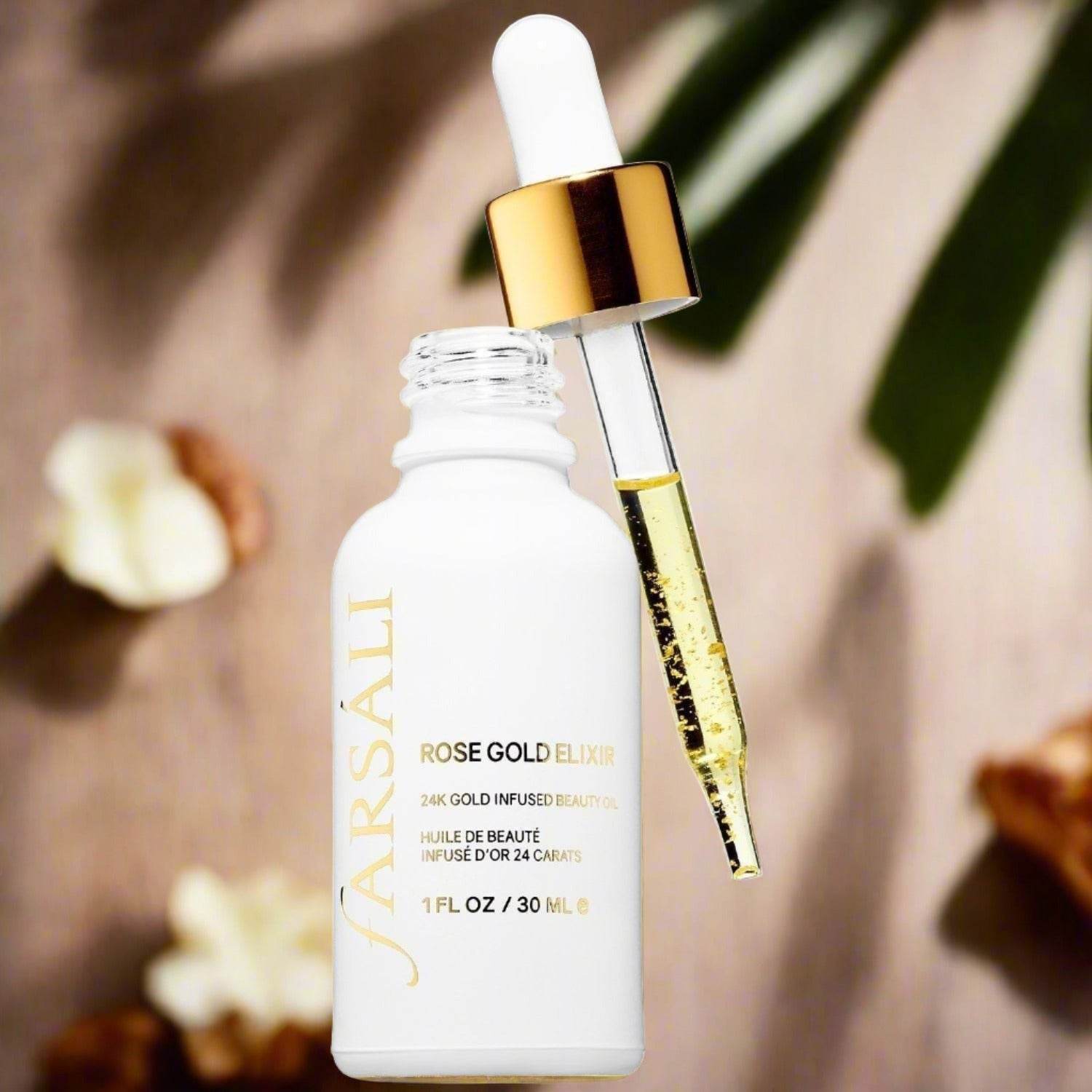 Farsali Rose Gold Elixir 24K Gold Infused Beauty Oil 10ml - Vitamins House Farsali Rose Gold Elixir 24K Gold Infused Beauty Oil 10ml - Vitamins House