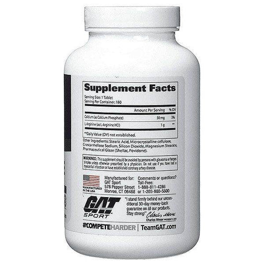 GAT - L - Arginine 180 Caps - Vitamins House