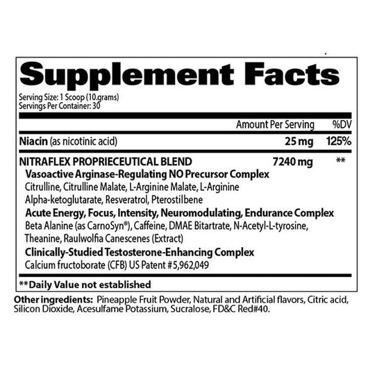 GAT - NITRAFLEX - 30 Servings - Vitamins House