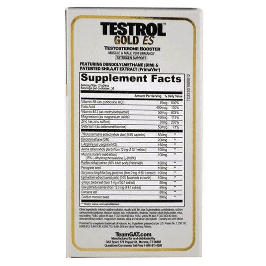 GAT Test Rol Gold Es 60Caps - Vitamins House
