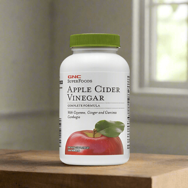 GNC Apple Cider Vinegar 120ct - Vitamins House GNC Apple Cider Vinegar 120ct - Vitamins House