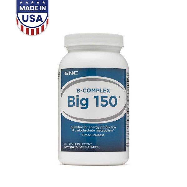 GNC B-Complex Big 150 100 caplets - Vitamins House GNC B-Complex Big 150 100 caplets - Vitamins House