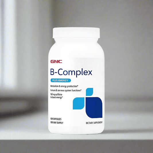 GNC B-Complex Plus Energy 120 Capsules - Vitamins House