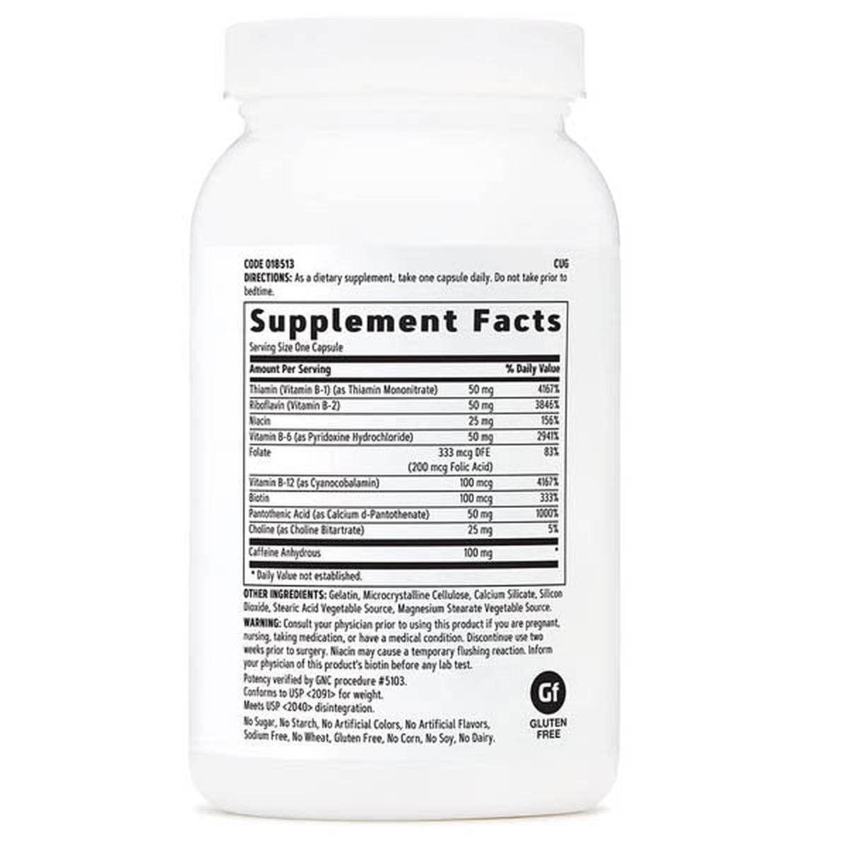 GNC B Complex 100 - Vitamins House GNC B Complex 100 - Vitamins House