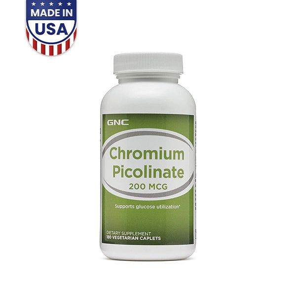 GNC Chromium Picolinate 200mcg – 90 Tablets - Vitamins House GNC Chromium Picolinate 200mcg – 90 Tablets - Vitamins House