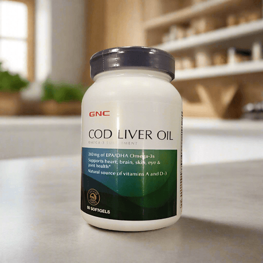 GNC Cod Liver Oil Dietary Supplement - Vitamins House
