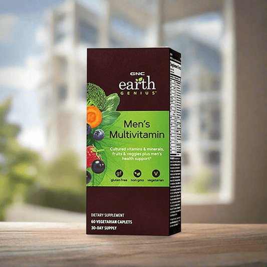 GNC Earth Genius Men’s Multivitamin 60 Caplets - Vitamins House
