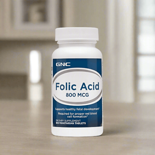GNC Folic Acid 800mcg 100Ct - Vitamins House