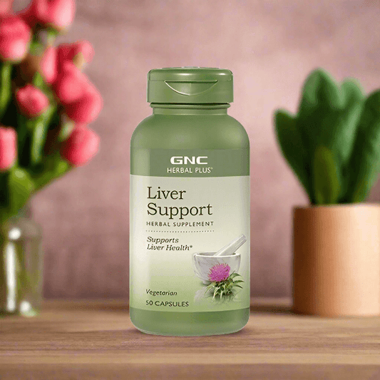 GNC Herbal Plus Liver Support | 50 Capsules - Vitamins House