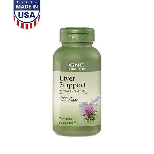 GNC Herbal Plus Liver Support | 50 Capsules - Vitamins House