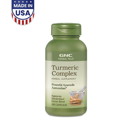 GNC Herbal Plus Turmeric Complex 100 Capsules - Vitamins House