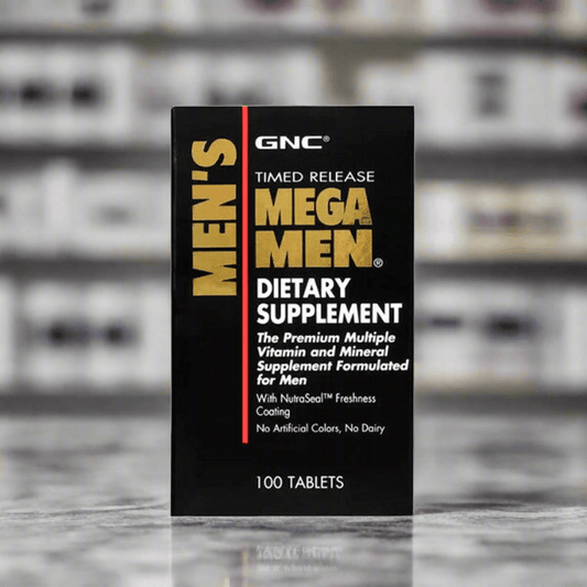 GNC Mega Men Time Release 100CT - Vitamins House