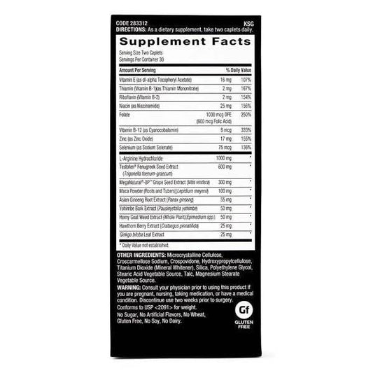 GNC Men’s Staminol Ultra 60 Caplets - Vitamins House