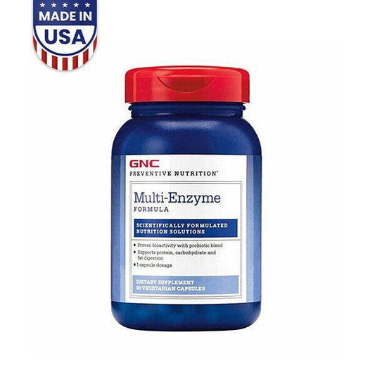 GNC Multi Enzyme Formula 90 Capsules - Vitamins House