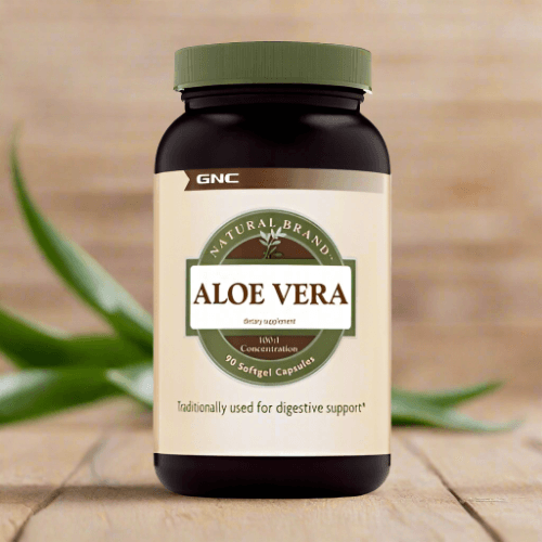 GNC Natural Brand Aloe Vera 90 Softgel - Vitamins House