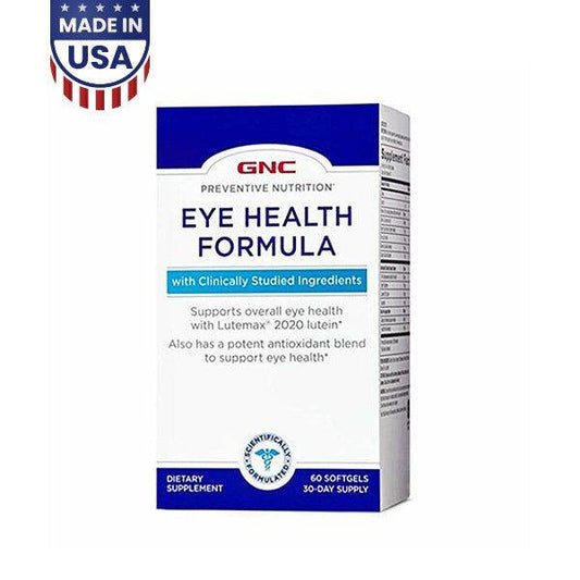 GNC Preventive Nutrition Eye Health 60 softgels - Vitamins House