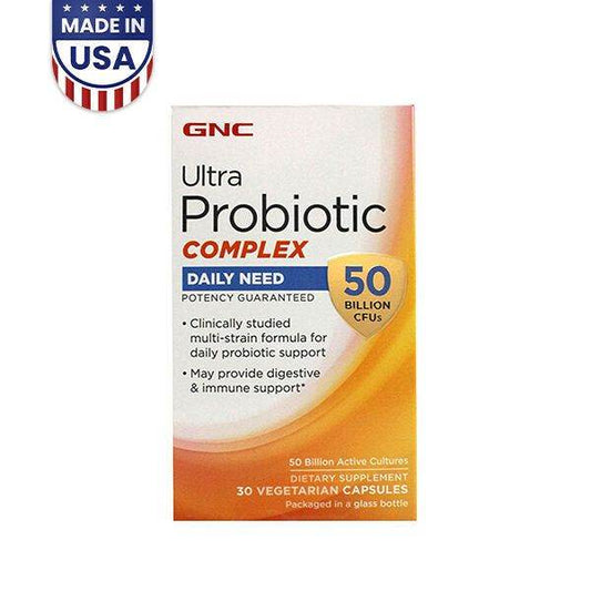 GNC Probiotic Complex – 50 Billion CFUs 30 Capsules - Vitamins House