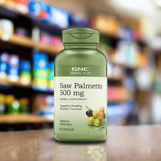 GNC Saw Palmetto 500mg 90CT - Vitamins House
