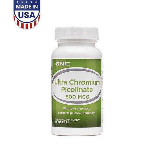 GNC Ultra Chromium Picolinate 800mcg 60 Capsules - Vitamins House