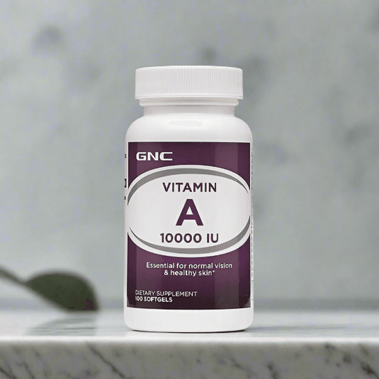 GNC Vitamin A 10000 IU 100 Softgels - Vitamins House