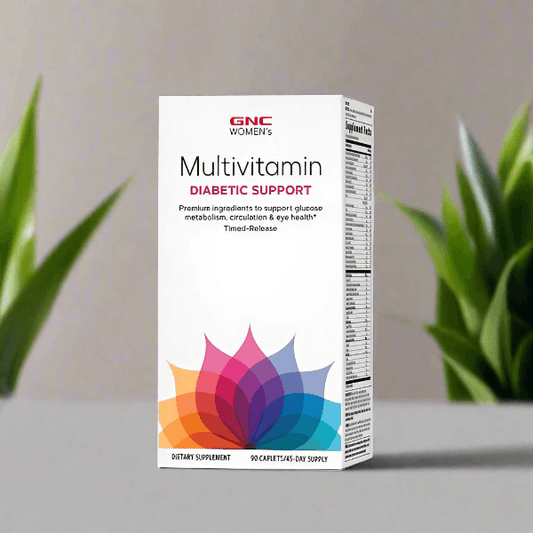 GNC WOMEN’S Multivitamin Diabetic Support 90 Capletes - Vitamins House