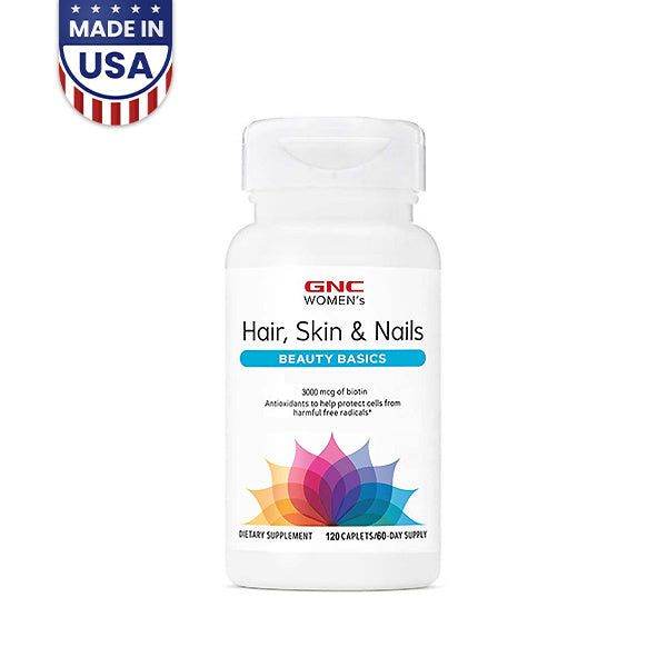 GNC Women’s Hair, Skin & Nails Beauty Basics 120CT - Vitamins House GNC Women’s Hair, Skin & Nails Beauty Basics 120CT - Vitamins House