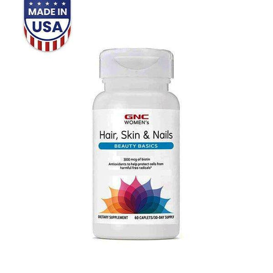 GNC Women’s Hair, Skin & Nails Beauty Basics 60CT - Vitamins House