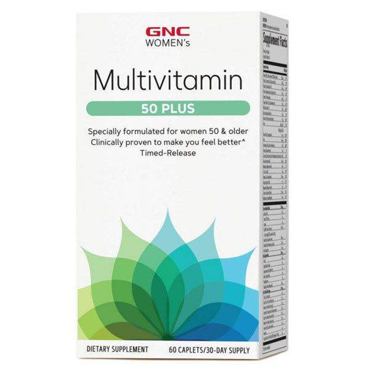 GNC Women’s One Daily Multivitamin 50+ 60CT - Vitamins House