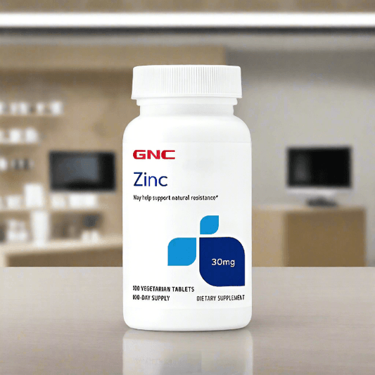 GNC Zinc 30mg 100 Tablets - Vitamins House