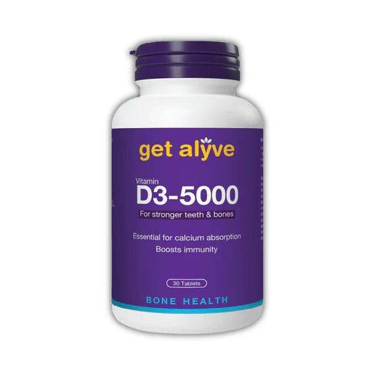 Get Alyve Vitamin D3 5000, 30 Ct - Vitamins House