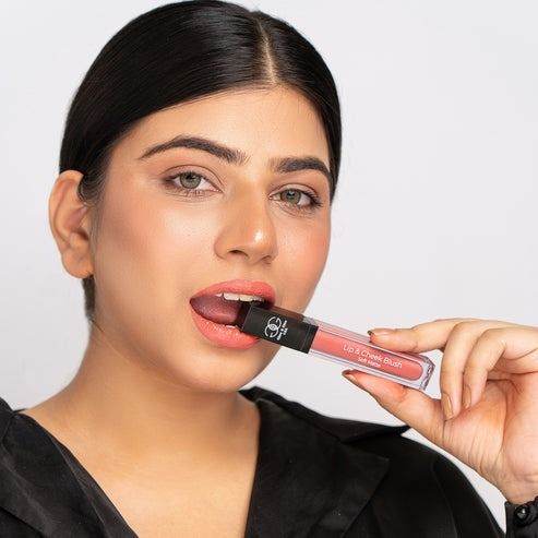 Glow & Glee Lip & Cheek Blush Soft Matte 303 Kiss Me 8Ml - Vitamins House