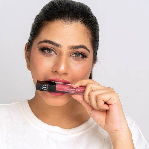 Glow & Glee Lip & Cheek Blush Soft Matte 307 Soft Kiss 8Ml - Vitamins House