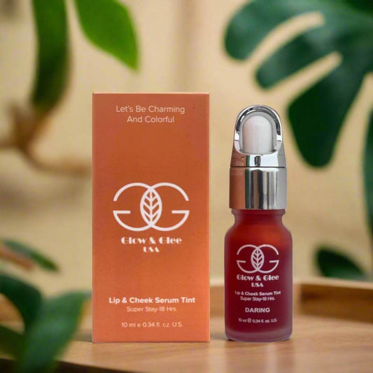 Glow & Glee Lip & Cheek Serum Tint Daring 10Ml - Vitamins House