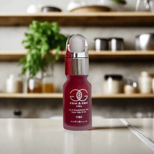 Glow & Glee Lip & Cheek Serum Tint Fire 10Ml - Vitamins House