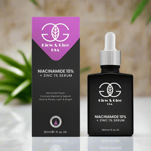 Glow & Glee Niacinamide 10% + Zinc 1% Serum 30Ml - Vitamins House