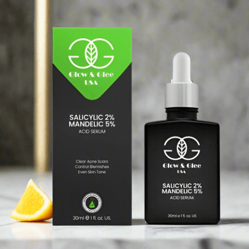Glow & Glee Salicylic 2% Mandelic Acid Serum 30Ml - Vitamins House