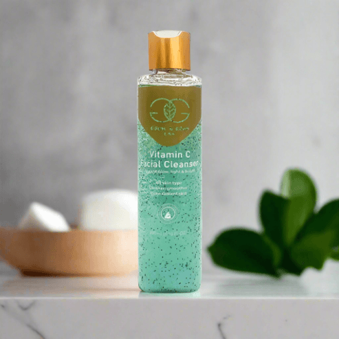 Glow & Glee Vitamin C Facial Cleanser 200Ml - Vitamins House Glow & Glee Vitamin C Facial Cleanser 200Ml - Vitamins House