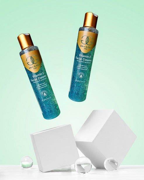 Glow & Glee Vitamin C Facial Cleanser 200Ml - Vitamins House Glow & Glee Vitamin C Facial Cleanser 200Ml - Vitamins House